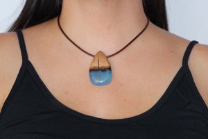colgante artesanal madera regalo dia de la madre