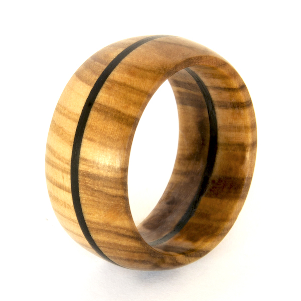 anillo madera hombre
