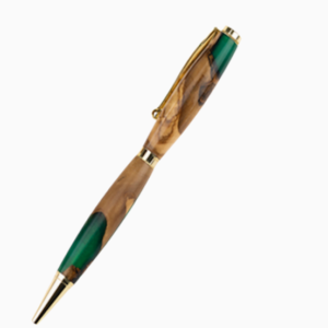 bolígrafo madera artesanal olivo