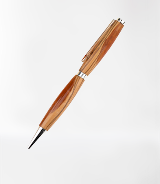 bolígrafo madera hecho a mano