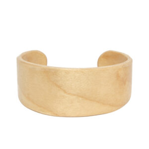 Pulsera para hombre y mujer en madera doblada de Arce